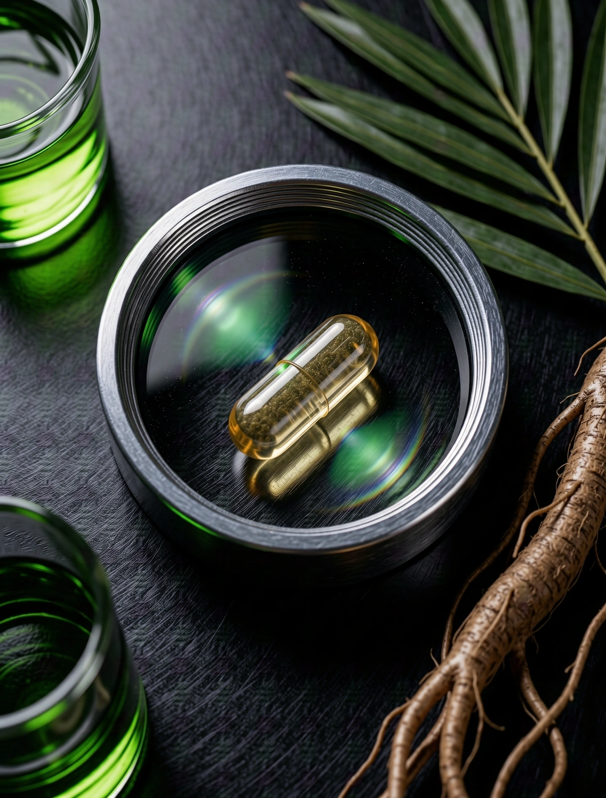 Precision laboratory verification of natural capsules